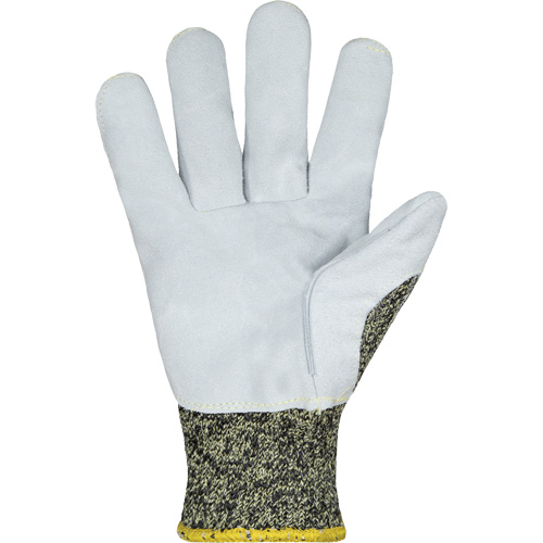 Gants de protection thermique avec paumes en cuir ParaActiv SKWCPLP , Taille T-petit, Calibre 7, Enveloppe en ParaActiv, ASTM ANSI niveau A8 Haskins Industrial Inc.