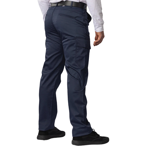 Pantalon cargo Big Flex, Poly-coton/Spandex, Bleu marin, Taille 28 Haskins Industrial Inc.