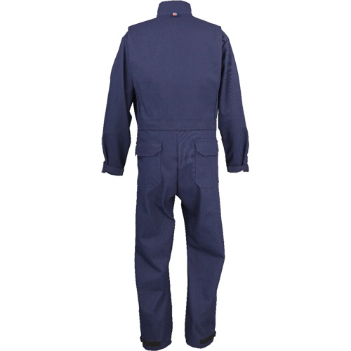 Combinaison pour soudeur Westex UltraSoft - r&eacute;gulier, Taille Petit, Bleu marin Haskins Industrial Inc.