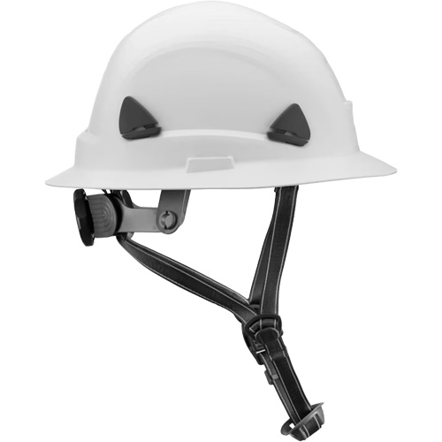 Fibre Metal Climbing Style Helmet with Full Brim, Meets CSA Type 2, Ratchet Suspension, Non-Vented Haskins Industrial Inc.
