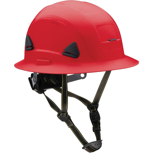 Casque Fibre Metal de style escalade avec bordure compl&egrave;te, R&eacute;pond aux normes CSA type 2, Suspension Rochet, Non ventil&eacute; Haskins Industrial Inc.