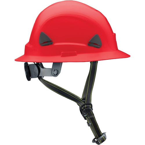 Casque Fibre Metal de style escalade avec bordure compl&egrave;te, R&eacute;pond aux normes CSA type 2, Suspension Rochet, Non ventil&eacute; Haskins Industrial Inc.