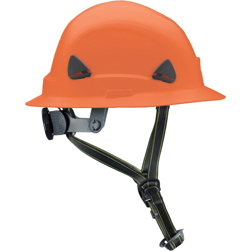 Fibre Metal Climbing Style Helmet with Full Brim, Meets CSA Type 2, Ratchet Suspension, Non-Vented Haskins Industrial Inc.