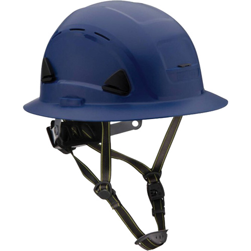 Casque Fibre Metal de style escalade avec bordure compl&egrave;te, R&eacute;pond aux normes CSA type 2, Suspension Rochet, Ventil&eacute; Haskins Industrial Inc.