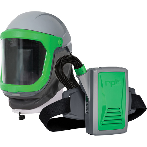 Respirateur Z-Link avec APR motoris&eacute; PX5 & joint FR pour le cou Zytec, Respirateur &agrave; masque Haskins Industrial Inc.