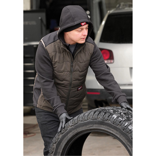 Veste l&eacute;g&egrave;re et isol&eacute;e FREEFLEX, Hommes, Petit, Noir Haskins Industrial Inc.