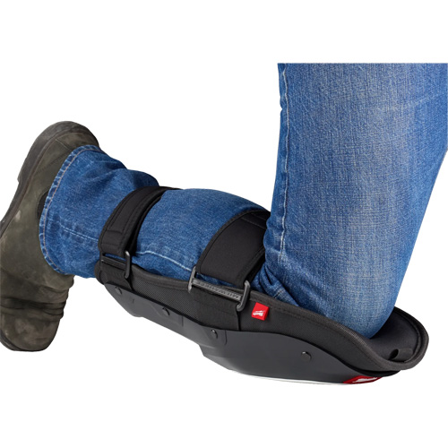 Dynamic Flooring Knee Pad, Hook and Loop Style, Plastic Caps, Foam Pads Haskins Industrial Inc.