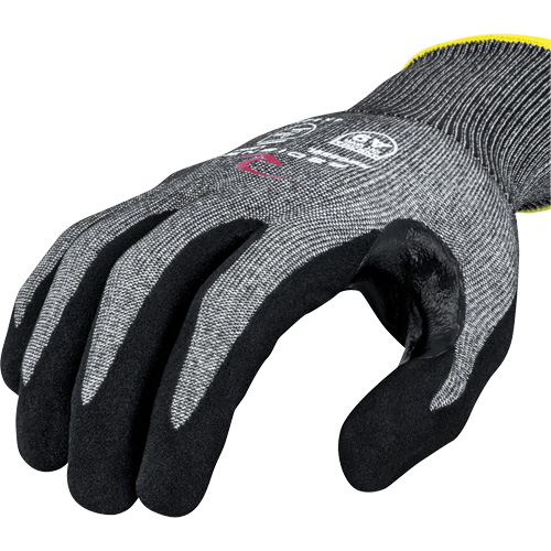 RWG589 Cut Protection Coated Gloves, Size 2X-Large, 18 Gauge, Foam Nitrile Coated, HPPE Shell, ASTM ANSI Level A9/EN 388 Level F Haskins Industrial Inc.