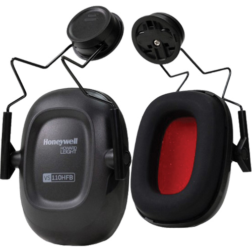 Cache-oreille pour casque de s&eacute;curit&eacute; Americas VeriShield, Fixation pour casque, 22 NRR dB Haskins Industrial Inc.