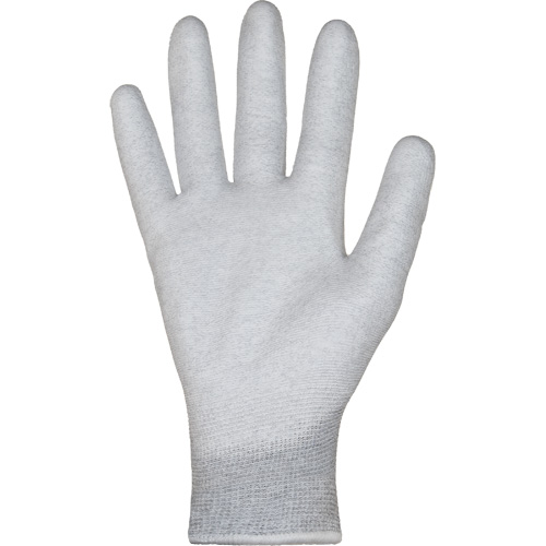 KnitActiv Electrostatic Dissipative Low-Linting White Gloves, 5, Polyurethane Coating, 13 Gauge, Nylon/Cotton Shell Haskins Industrial Inc.