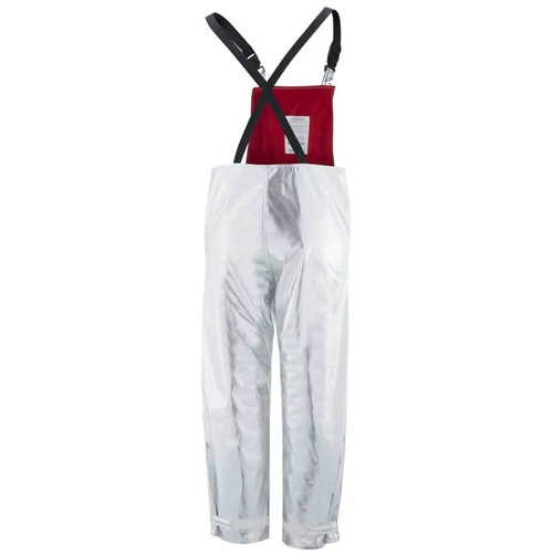 Heat Reflective Bib-Overalls, 2X-Large, Aluminized PBI Kevlar&reg; Haskins Industrial Inc.