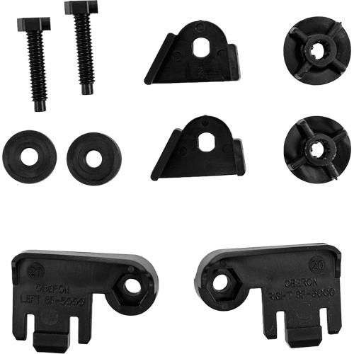 Black A5 Adapter Set for Slotted Hardcaps Haskins Industrial Inc.