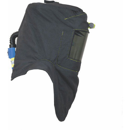 Cagoule de protection contre l'arc &eacute;lectrique TCG, Noir, 40 cal/cm², ANSI Z87.1/ASTM F1506/ASTM F1959/ASTM F2178/R&eacute;pond ou surpasse la norme CSA Z462/NFPA 70E, 4 Arc &eacute;lectrique EPI cat&eacute;gorie niveau Haskins Industrial Inc.