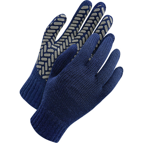 Gants en laine Deny avec prise en PVC, Taille Grand Haskins Industrial Inc.