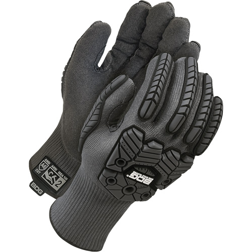 Deny&reg; Lined Cut-Resistant Impact Gloves, 6, Microfibre Palm, Elastic Cuff Haskins Industrial Inc.