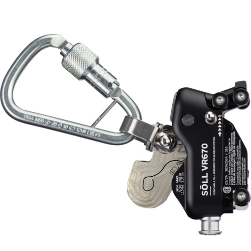 Dispositif antichute pour syst&egrave;me GlideLoc VR670 Haskins Industrial Inc.