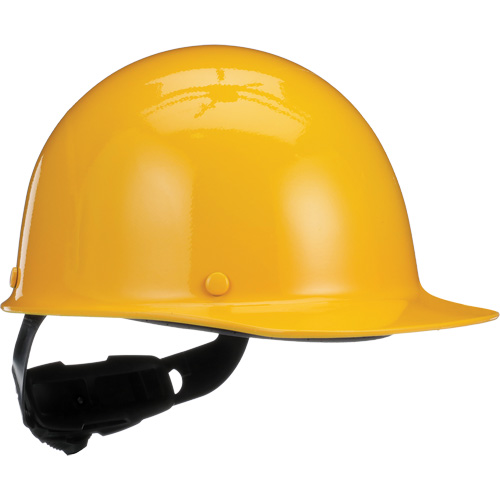 Skullgard&reg; Full Brim Hard Hat, Ratchet Suspension, Yellow Haskins Industrial Inc.