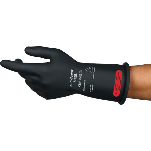 Gants &eacute;lectriques isol&eacute;s ultra l&eacute;gers ActivArmr RIG R011BUL, ASTM classe 0, Taille 8, 11" lo Haskins Industrial Inc.