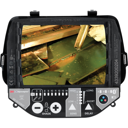 Filtre auto-assombrissant &agrave; teinte variable Speedglas G5, 2-4/5" la x 4-1/4" h Champ de vision, Pour utilisation avec Casques G5-01 et G5-03 Haskins Industrial Inc.