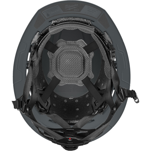 BOLT Full Brim Safety Helmet, Meets CSA Type 2, Ratchet Suspension, Non-Vented Haskins Industrial Inc.