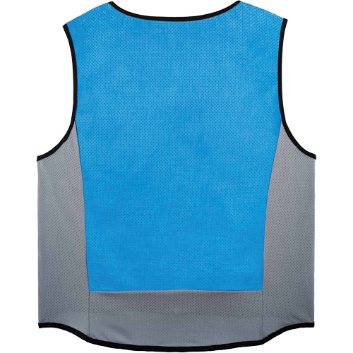 Veste de refroidissement &eacute;vaporatif Chill-Its 6667 avec fermeture &agrave; glissi&egrave;re, 4T-Grand, Bleu Haskins Industrial Inc.