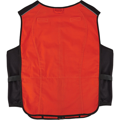 Chill-Its 6255 Lightweight Phase Change Cooling Vest (Vest Only), 2X-Large/3X-Large, Orange Haskins Industrial Inc.