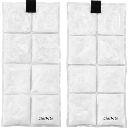 Chill-Its 6260 Lightweight Phase Change Cooling Vest with Rechargeable Packs, 2X-Large/3X-Large, Orange Haskins Industrial Inc.