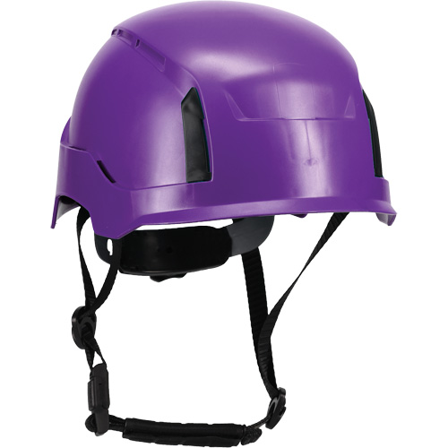 Casque d'alpiniste industriel RZRBack, R&eacute;pond aux normes CSA type 1, Suspension Rochet, Non ventil&eacute; Haskins Industrial Inc.
