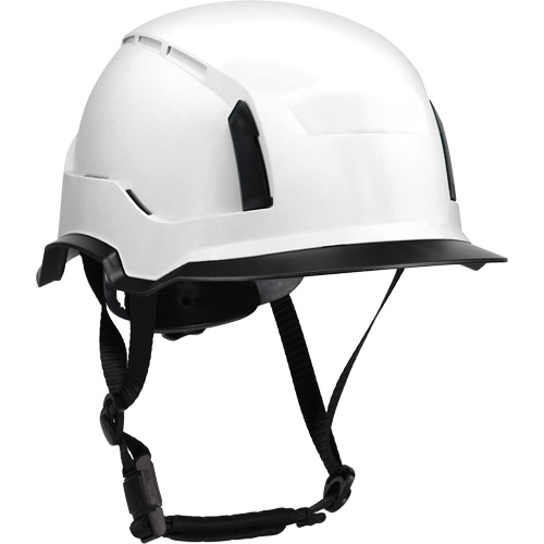 Bordure &eacute;troite compl&egrave;te &agrave; agrafe pour casque d'alpiniste RZRBack, blanc Haskins Industrial Inc.