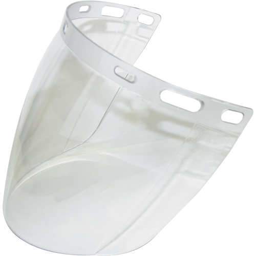 2CL Faceshield Visor, Polycarbonate, Clear Tint Haskins Industrial Inc.