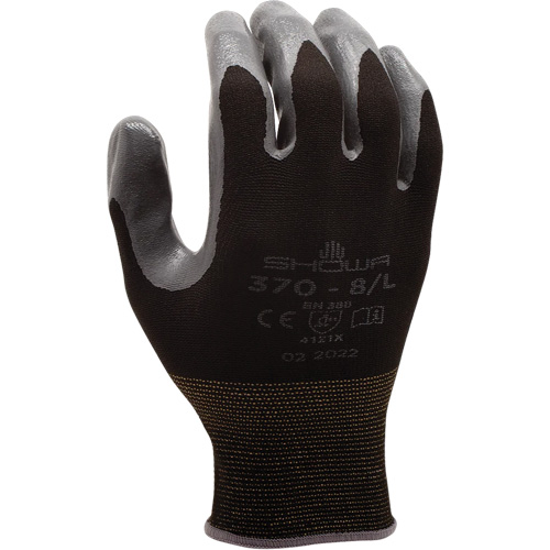 370B Gloves, 6/Small, Nitrile Coating, 13 Gauge, Nylon Shell Haskins Industrial Inc.