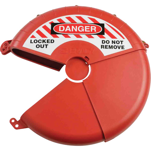 Collapsible Gate Valve Lockout Device, Wheel Type Haskins Industrial Inc.