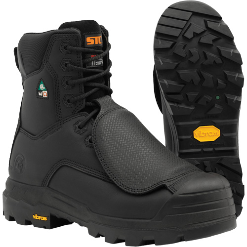 Vulcan Work Boots with External Metguard, Leather, Size 5, Impermeable Haskins Industrial Inc.