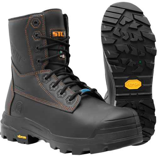 Metpro Flex Work Boots with Metguard, Leather, Size 10-1/2, Impermeable Haskins Industrial Inc.