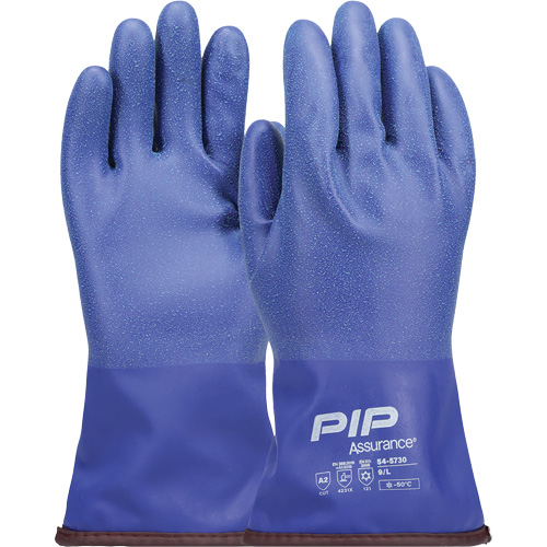Assurance&reg; Polyurethane-Dipped Cold Gloves, Size 8 Haskins Industrial Inc.