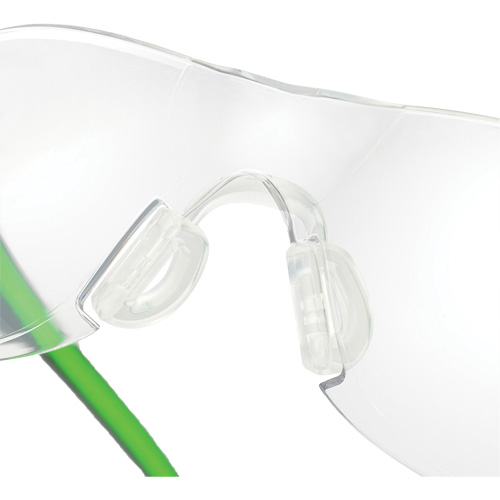 Adapt Lite Grey/Green Safety Glasses, Clear Lens, Anti-Fog/Anti-Scratch, ANSI Z87+/Meets/Exceeds CSA Z94.3 Haskins Industrial Inc.