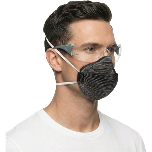 Adapt Lite Grey/Green Safety Glasses, Clear Lens, Anti-Fog/Anti-Scratch, ANSI Z87+/Meets/Exceeds CSA Z94.3 Haskins Industrial Inc.