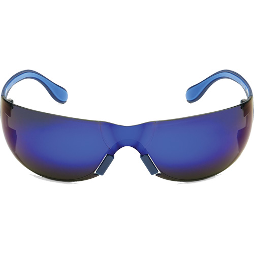 Adapt Lite Safety Glasses, Blue Mirror Lens, Anti-Fog/Anti-Scratch, ANSI Z87+/Meets/Exceeds CSA Z94.3 Haskins Industrial Inc.