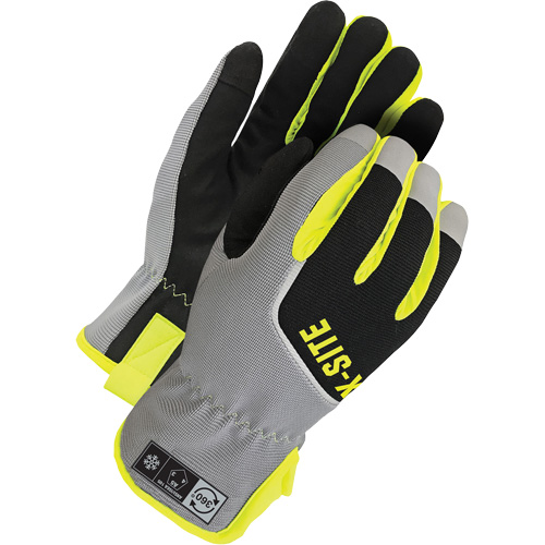 Gants de performance X-Site doubl&eacute;s, r&eacute;sistants &agrave; la coupe et compatibles avec les &eacute;crans tactiles, Taille T-Grand, Enveloppe en Thinsulate/Microfibre/Spandex, ASTM ANSI niveau A5 Haskins Industrial Inc.
