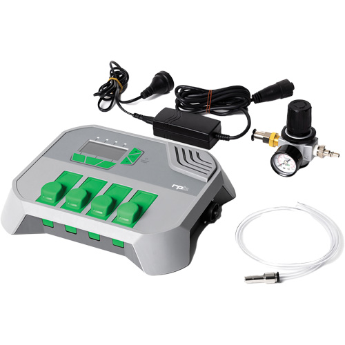 Moniteur de gaz GX4 avec cartouche CO de 5 ppm et ensemble d'adaptateur d'alimentation Haskins Industrial Inc.