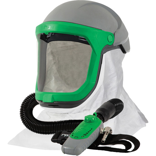 Respirateur Z-Link avec cape &agrave; l'&eacute;paule Tychem 4000 & C40, Respirateur &agrave; masque/Masque de soudage Haskins Industrial Inc.