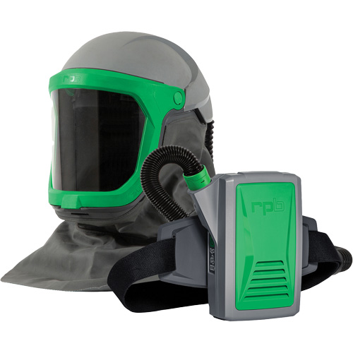 APR motoris&eacute; Z-Link avec cape &agrave; l'&eacute;paule Zytec FR, Respirateur &agrave; masque/Masque de soudage Haskins Industrial Inc.