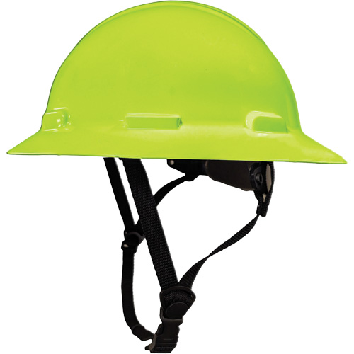 Casque de s&eacute;curit&eacute; &agrave; bordure compl&egrave;te LIDGUARD avec mentonni&egrave;re, R&eacute;pond aux normes CSA type 1, Suspension Rochet, Ventil&eacute; Haskins Industrial Inc.