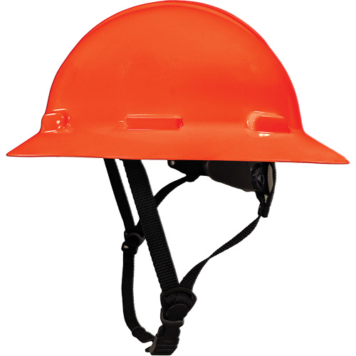 Casque de s&eacute;curit&eacute; &agrave; bordure compl&egrave;te LIDGUARD avec mentonni&egrave;re, R&eacute;pond aux normes CSA type 2, Suspension Rochet, Ventil&eacute; Haskins Industrial Inc.