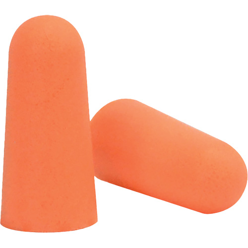Bouchons d'oreilles jetables en mousse orange SEALTEC33, Vrac - Sac en poly Haskins Industrial Inc.
