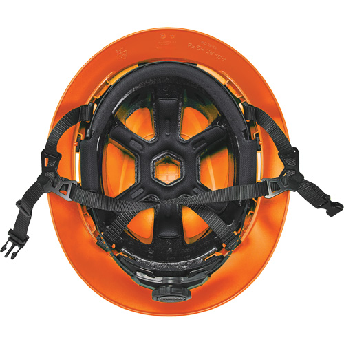V-Gard H2&reg; Full Brim Safety Helmet, Ratchet Suspension, Non-Vented Haskins Industrial Inc.