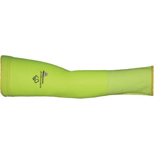 Max KTX1HV Cut-Resistant Sleeve, X-Large, TenActiv, 18", ASTM ANSI Level A9, High Visibility Yellow Haskins Industrial Inc.