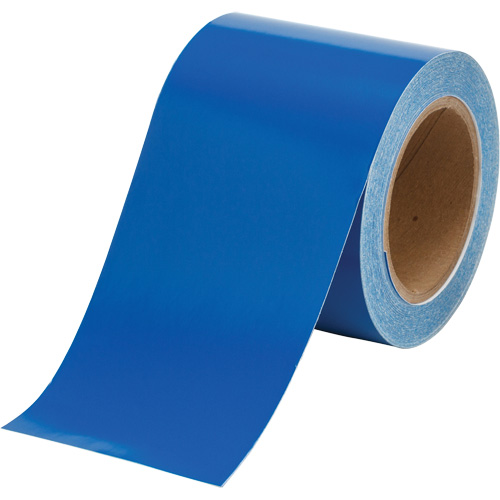 Pipe Marker Tape, 90', Blue Haskins Industrial Inc.