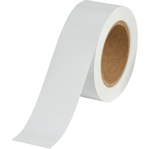Pipe Marker Tape, 90', White Haskins Industrial Inc.