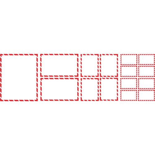 WHMIS Labels 400/Pkg, Paper, Roll, 5-1/2" L x 4-1/4" W Haskins Industrial Inc.